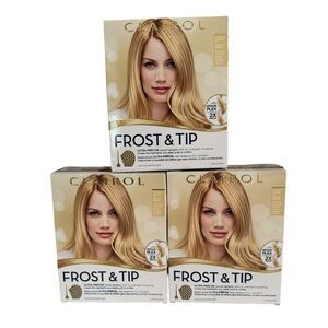 Bundle of 3 Frost & Tip Hair Highlighting Kit - Blonde NWT